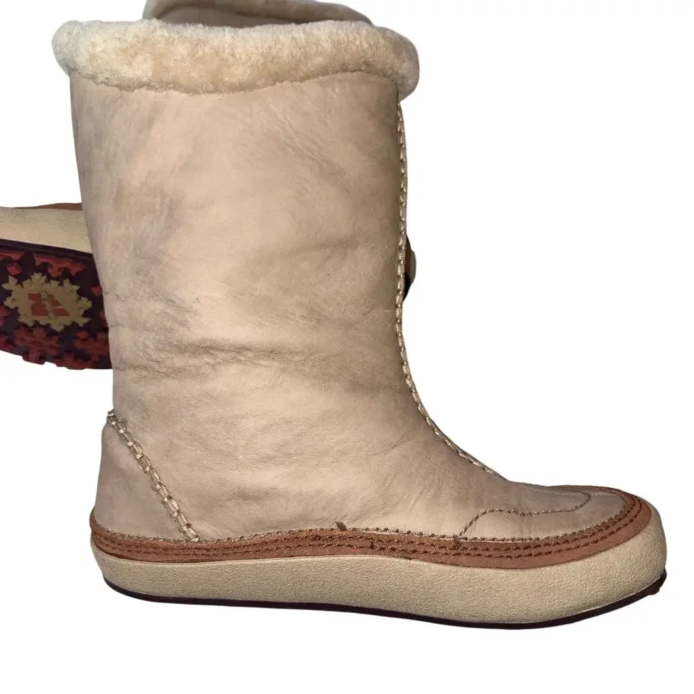 Merrell Spirit Tibet High Women's Polortec Winter Boots Suede Fur‎ Lined Toggle